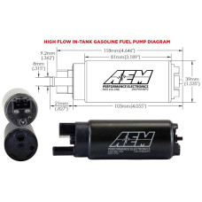 Занурювальний паливний насос AEM, 340 л/ч